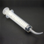 Dental Irrigation Syringe -  Curved